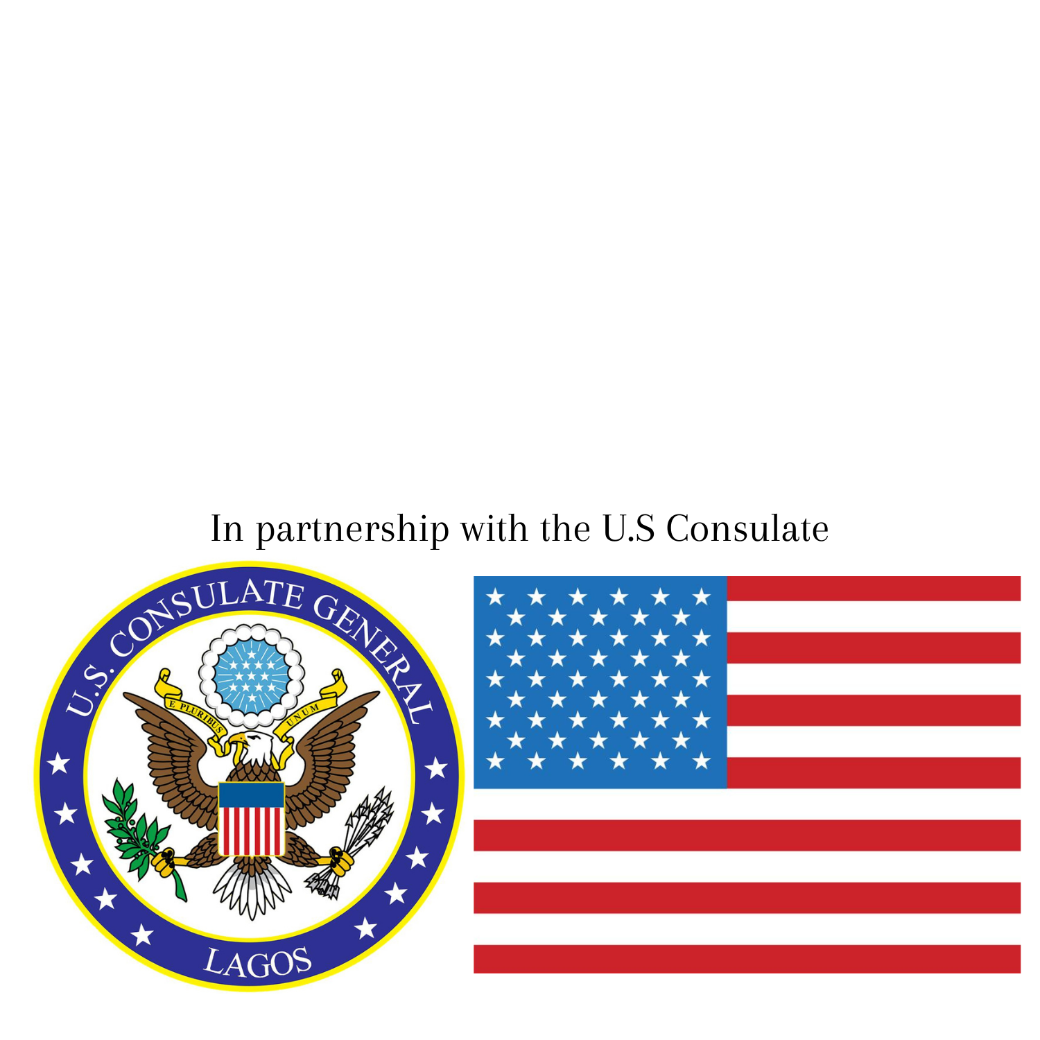 US Consulate plus Flag